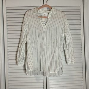 Uniqlo womens linen shirt